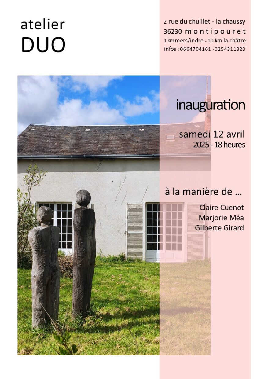 AVRIL 2025 – INAUGURATION