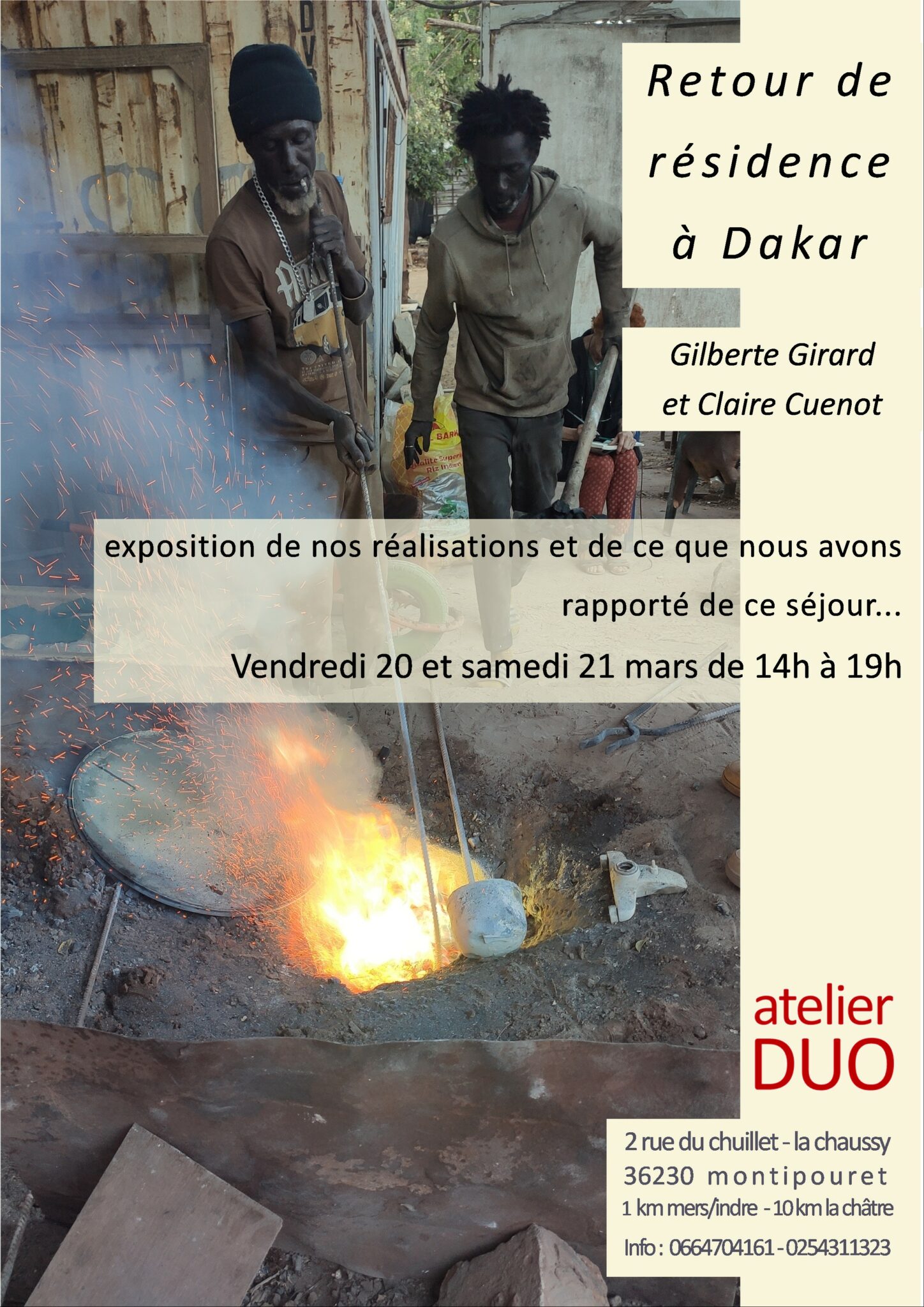 MARS 2026 – Retour de résidence DAKAR