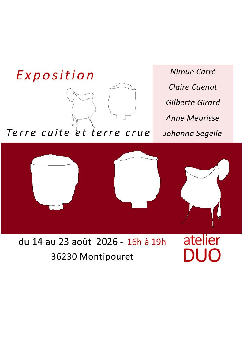 AOUT 2026 – TERRE CUITE ET TERRE CRUE