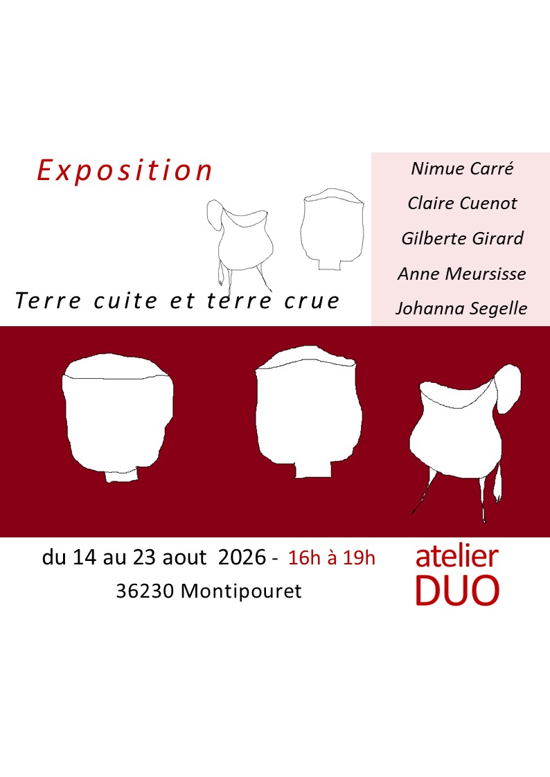 AOUT 2026 – TERRE CUITE ET TERRE CRUE